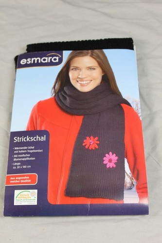 Esmara strickschal schwarz - -,